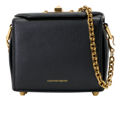Box 19, &pound;450, Handbags, Black, Leather, Front view
